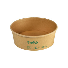 takeaway bowl 700 ml RONDA Bowl Wide carton brown product photo