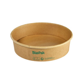 takeaway bowl 900 ml RONDA Bowl Wide carton brown product photo