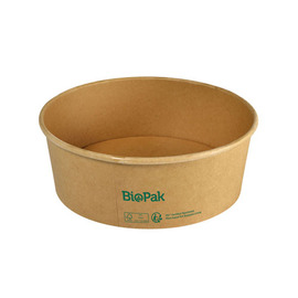 takeaway bowl 1300 ml RONDA Bowl Wide carton brown product photo