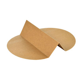 Cardboard dividers RONDA for Bowl Wide 500 ml brown 1 x 500 pieces product photo