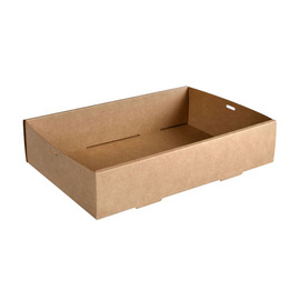 catering tray GLANCE 7.2 ltr carton brown | 359 mm x 252 mm H 80 mm product photo