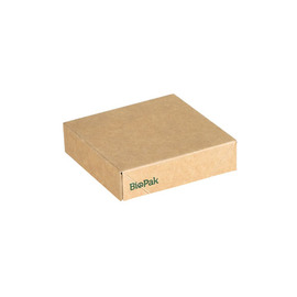 Lid for Takeaway Box VIKING CUBE Mini 250 ml cardboard brown product photo