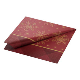 napkin RHOMBUS BORDEAUX | 330 mm x 330 mm | 3 ply product photo