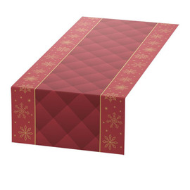 table runner RHOMBUS BORDEAUX | 24 m x 0.4 m product photo