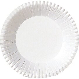 paper plate paper white  Ø 90 mm | disposable product photo