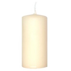 pillar candles cream coloured round  Ø 60 mm  H 130 mm | burning period 35 hours product photo