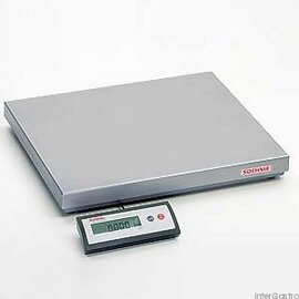 Digitalwaage Soehnle 7757, stainless steel platform, platform size 660 x 545 x 85 mm, weighing range 0-150 kg, digit step 50 g, version with mains and battery operation product photo