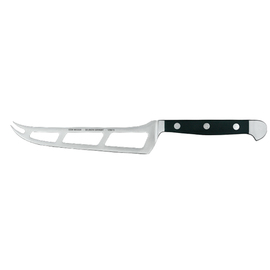 cheese knife ALPHA blade steel tooth grinding | black | blade length 15 cm product photo