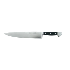 chef's knife ALPHA blade steel | black | blade length 26 cm product photo