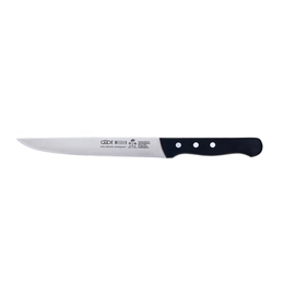 cold cuts slicing knife BETA blade steel | riveted | black | blade length 18 cm product photo