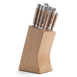 knife block wood Oak suitable for 8 knives product photo