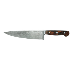 chef's knife FRANZ GÜDE Damascus curved blade smooth cut | blade length 21 cm product photo