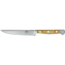 steak knife ALPHA OLIVE | olive wood serrated cut blade length 120 mm product photo
