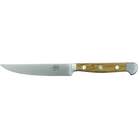 steak knife Porterhouse ALPHA OLIVE | olive wood serrated cut blade length 120 mm product photo