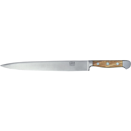 ham slicing knife ALPHA OLIVE blade steel | blade length 26 cm product photo