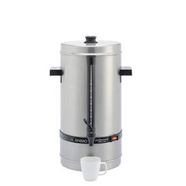 Percolator &quot;Professional 80 PVW&quot;, chrome-nickel steel, with suction glass, no-drip tap, stainless steel heating element, with water connection product photo