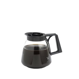 glass jug Neutral with lid black 1800 ml  H 155 mm product photo