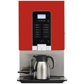 hot beverage automat OPTIVEND 43 TS NG red | 4 product containers product photo