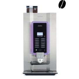hot beverage automat OPTIFRESH BEAN 3 NG black | stainless steel | 3 product containers product photo