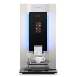 hot beverage automat OPTIFRESH 4 TOUCH black | stainless steel | 4 product containers product photo