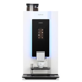 hot beverage automat OPTIFRESH BEAN 1 TOUCH black | white | 1 product container product photo