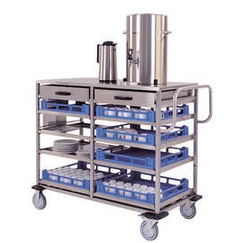 serving trolley Typ SK20 VL  L 1290 mm  B 640 mm  H 1040 mm product photo