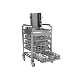 serving trolley CaféCruiser de Luxe  L 664 mm T 640 mm H 1024 mm product photo