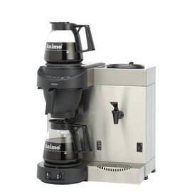 coffee machine with hot water boiler M200W black | 230 volts 3350 watts product photo