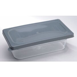 soft lid GN 1/2 polyethylene grey | double seal system product photo