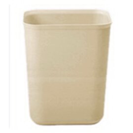 waste basket plastic beige fireproof  L 381 mm  B 286 mm  H 508 mm product photo