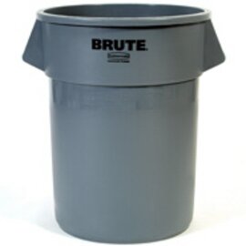 container BRUTE CONTAINER 208 ltr plastic grey Ø 673 mm  H 838 mm product photo