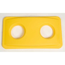 FG269288YEL Deckel Slim-Jim mit 2 x Flascheneinwurf für FG3540 + FG3541, gelb, 51,8 x 29 x 7 cm, Polyethylen product photo