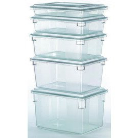 food container polycarbonate clear transparent 62.9 l  L 457 mm  B 660 mm  H 305 mm product photo