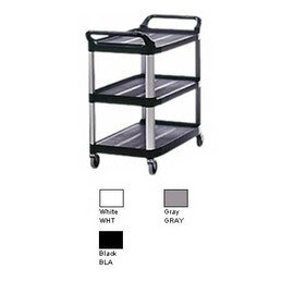 multi-purpose trolleys X-Tra black  | 3 shelves  L 1032 mm  B 508 mm  H 960 mm product photo