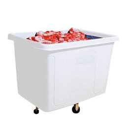 trolley CUBE TRUCKS white rectangular 965 mm  x 660 mm  H 714 mm product photo