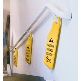 warning sign stand hanging for hanging 108 mm H 495 mm product photo  S