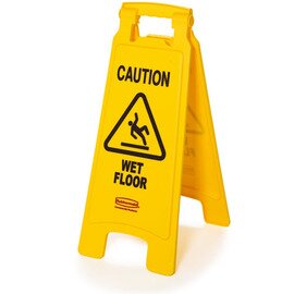 warning sign stand • Attention danger of slipping | international 279 mm x 38 mm H 673 mm product photo