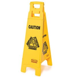 warning sign stand 305 mm x 38 mm H 965 mm product photo