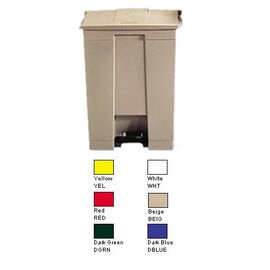 Step-On Tretabfalleimer 68,1 L, weiss, 50,2 x 41 x 67,3 cm, Polypropylen product photo