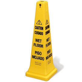 safety cone stand • Attention danger of slipping | international 311 mm x 311 mm H 914 mm product photo