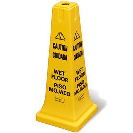 safety cone stand • Attention danger of slipping 267 mm x 267 mm H 651 mm product photo
