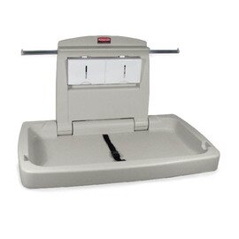 baby changing table horizontal plastic  | 862 mm  x 557 mm  H 483 mm product photo