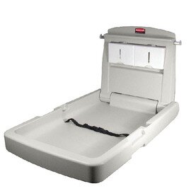 baby changing table vertical plastic  | 878 mm  x 595 mm  H 483 mm product photo