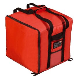 pizza catering bag red  • insulated  | 501 mm  x 501 mm  H 330 mm product photo