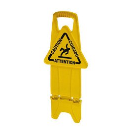 warning sign stand • Attention danger of slipping 330 mm x 336 mm H 660 mm product photo
