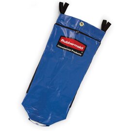 FG9T9300BLUE Recycling-Sack mit seitlichem Reißverschluß und universellen Recyclingzeichen, Farbe: Blau, 128,7L, 44,4 x 26,7 x 83,8 cm product photo