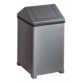 Waste container &quot;Waste Master&quot;, 60 L, with 40 L plastic insert, stainless steel product photo