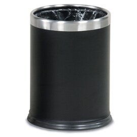 waste container hide-a-bag 13.2 l steel black fireproof Ø 241 mm  H 318 mm product photo
