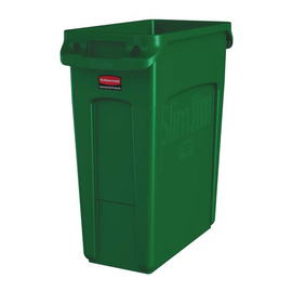 waste container 60 ltr plastic green product photo
