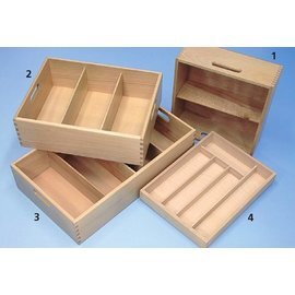 cutlery tray 2 compartments  L 315 mm  H 120 mm product photo